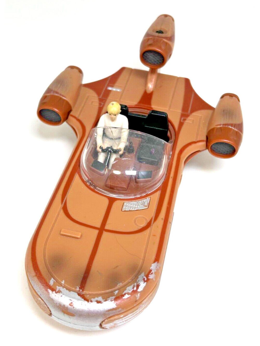 Star Wars Hot Wheels The Black Series Luke Skywalker X-34 Landspeeder and Figure
